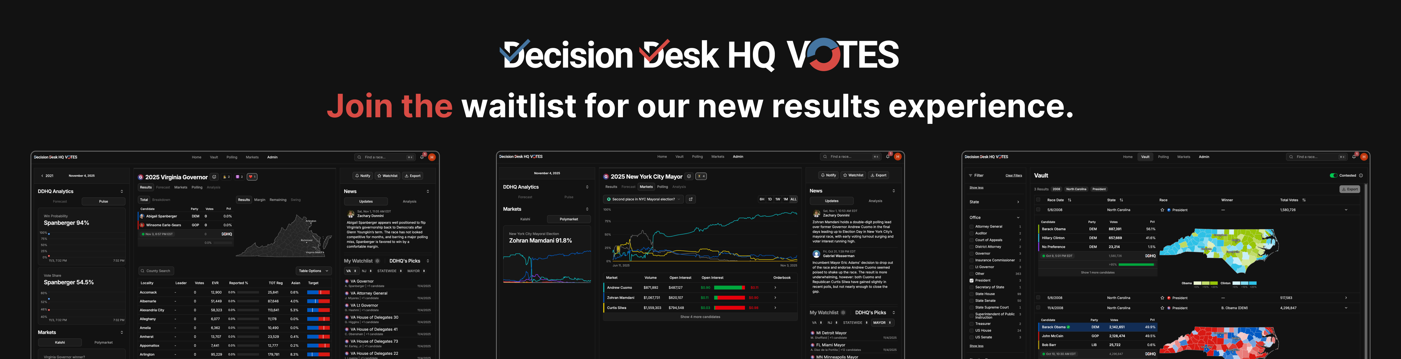 Decision Desk HQ Votes CTA